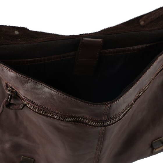 Harbour 2nd Cool Casual Aktetas Messenger Leer 36 cm Laptop compartiment Harbour 2nd Cool Casual Aktetas Messenger Leer 36 cm Laptop compartiment