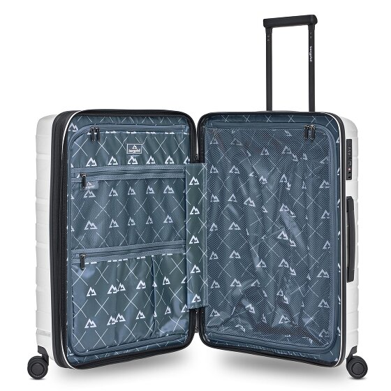 Bergpfeil Travel 4-wiel kofferset, 3-delig, met rekbare vouw