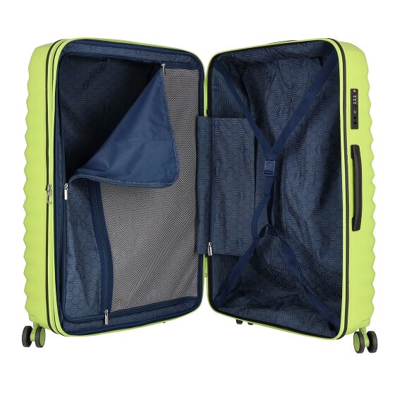 Jump Xwave 4 wielen Trolley 76 cm met uitbreidingsplooi