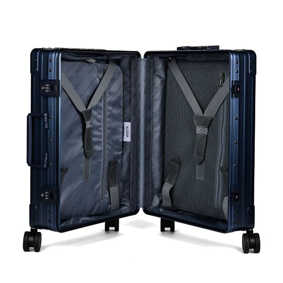 Aleon Traveler International aluminium cabinewagen met 4 wielen, 55 cm
