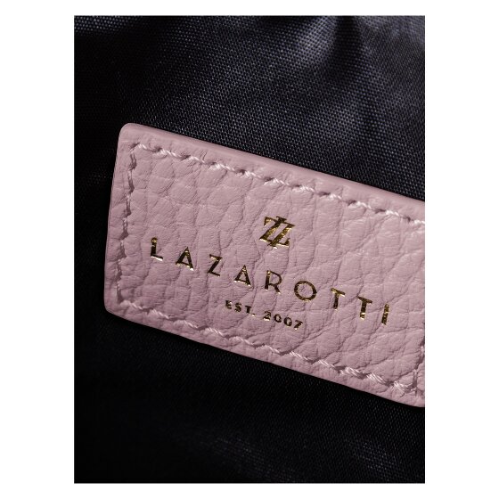 Lazarotti Bologna leeren pochette schoudertas 22 cm