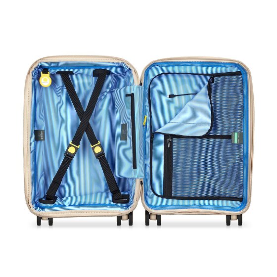 Delsey Paris Lutece 4 wielen Cabinewagen 55 cm met uitbreidingsplooi