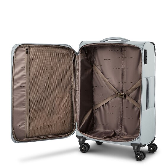 Stratic taska 4 wielen Trolley M 65 cm met uitbreidingsplooi