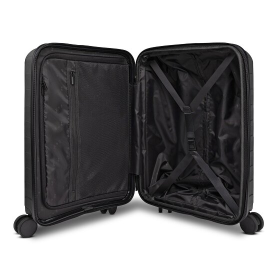 d&n Toronto 4 wielen Cabinewagen S 54 cm met uitbreidingsplooi