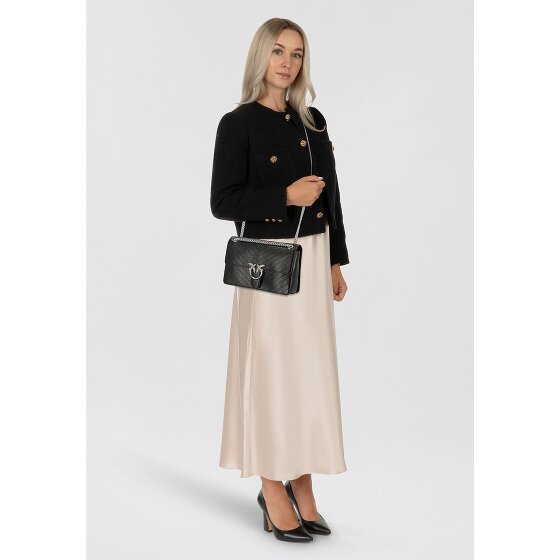 PINKO Love One Schoudertas Leer 26 cm