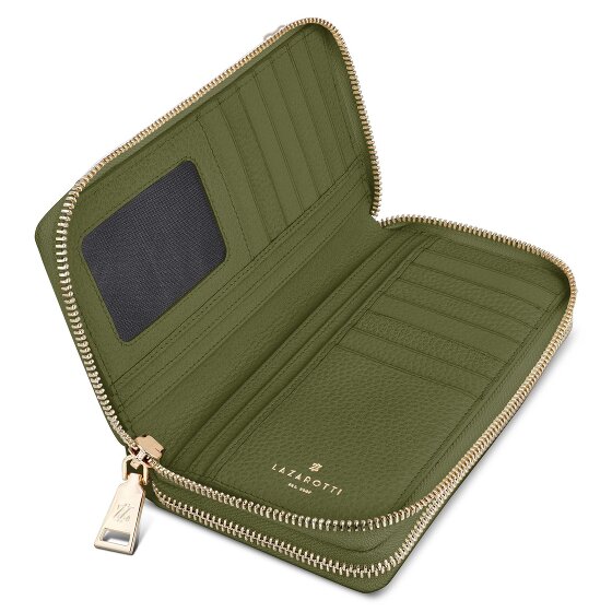 Lazarotti Bologna Leather Portemonnee RFID-bescherming Leer 20 cm