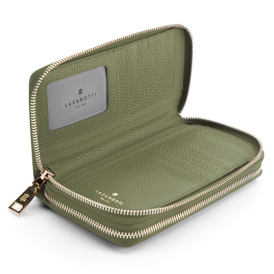 Lazarotti Bologna Leather Portemonnee RFID-bescherming Leer 20 cm