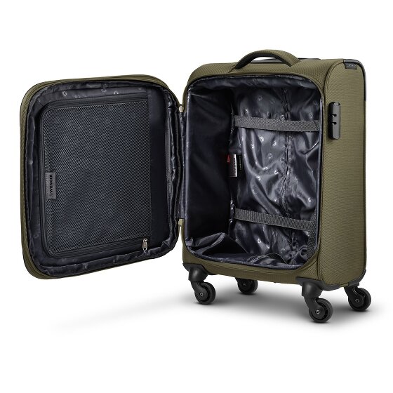 Wenger Beaumont 4 wielen Cabinewagen S 54 cm met uitbreidingsplooi