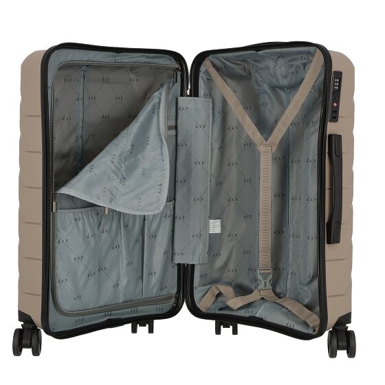 d&n Travel Line 4100 4 wielen Kofferset 3-delig