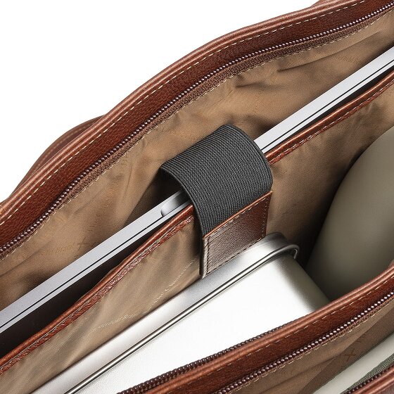 The Chesterfield Brand Alverino Schoudertas Leder 38 cm Laptopvak