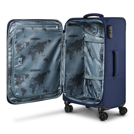 Franky Melbourne 3.0 4-wiel trolley 69 cm met uitbreidingsplooi
