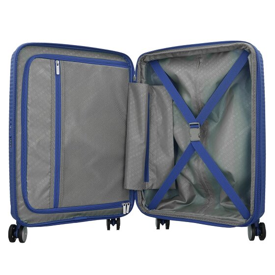 American Tourister Soundbox 4-wielige cabinewagen 55 cm