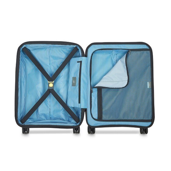Delsey Paris Lutece Se 4 wielen Cabinewagen 55 cm met uitbreidingsplooi