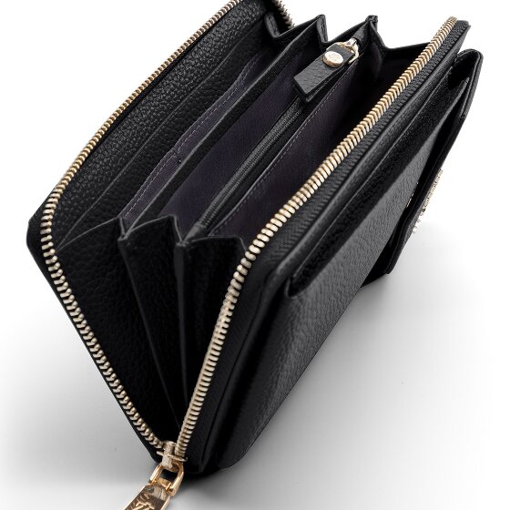Lazarotti Bologna leren portemonnee met rits rondom en Smartphonehoesje, leer, 19 cm
