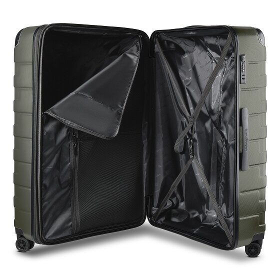 Tonino Lamborghini Milano 4-wiel Trolley XL 83 cm speciale maat met rekbare vouw