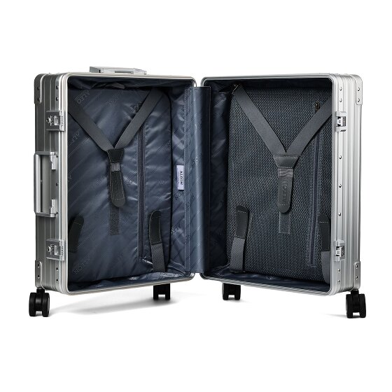 Aleon Traveler Domestic 4-wielige Cabinewagen van Aluminium, 55 cm