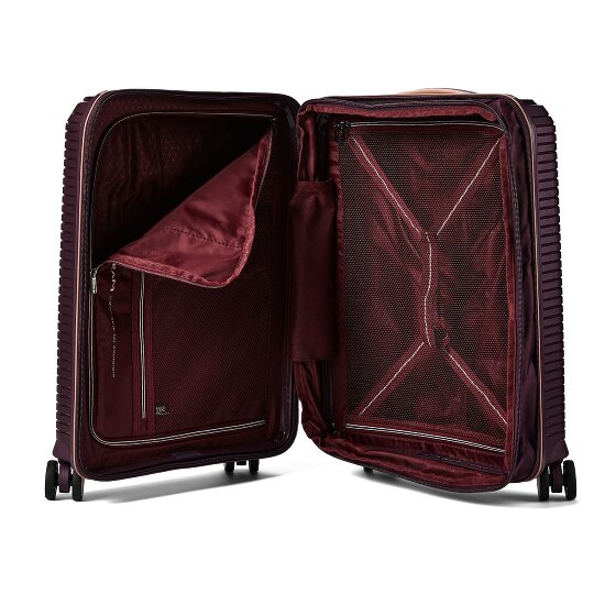 Polestream Paris 4 wielen Cabinewagen 55 cm met uitbreidingsplooi