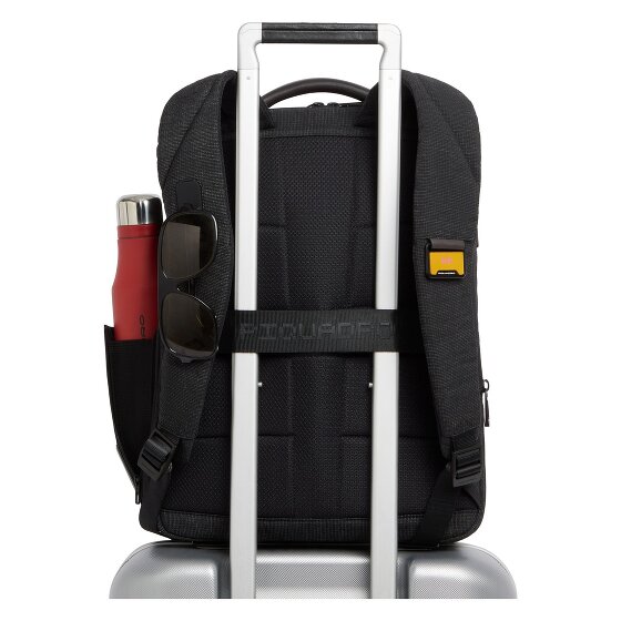 Piquadro Sync Dagrugzak RFID-bescherming Leder 47 cm Laptopvak