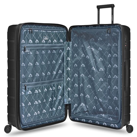 Bergpfeil Reis trolley op 4 wielen L 75 cm met uitbreidingsplooi