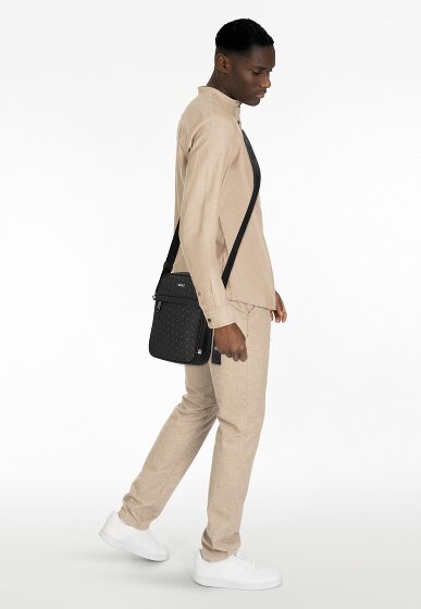 Boss Zair Mini tas Schoudertas Leer 16 cm