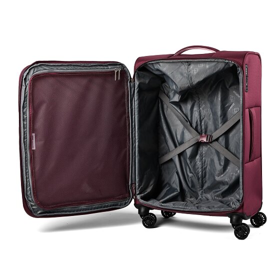 American Tourister Cloudrider 4 wielen Trolley M 67 cm met uitbreidingsplooi