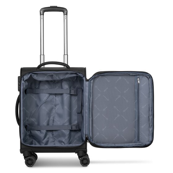 bugatti Valencia Soft 4 wielen Cabinewagen S 55 cm met uitbreidingsplooi