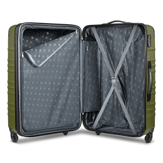 Wenger Amplar Evo 4 wielen Trolley L 75 cm met uitbreidingsplooi