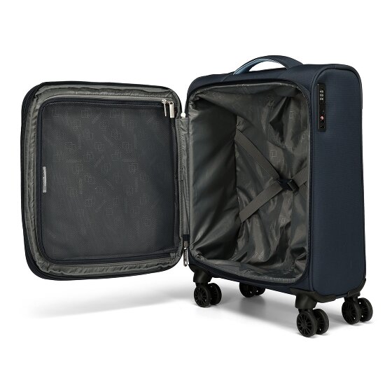 American Tourister Cloudrider 4 wielen Cabinewagen S 55 cm met uitbreidingsplooi