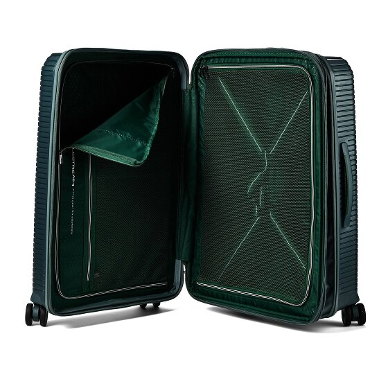 Polestream Paris 4 wielen Kofferset 3-delig met uitbreidingsplooi