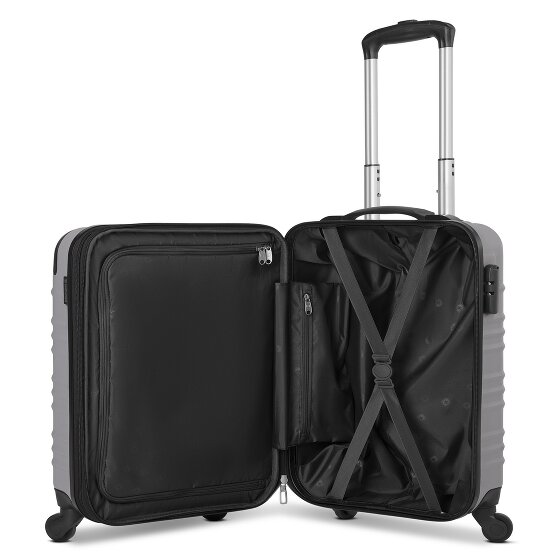 Wenger Amplar Evo 4 wielen Cabinewagen S 53 cm met uitbreidingsplooi