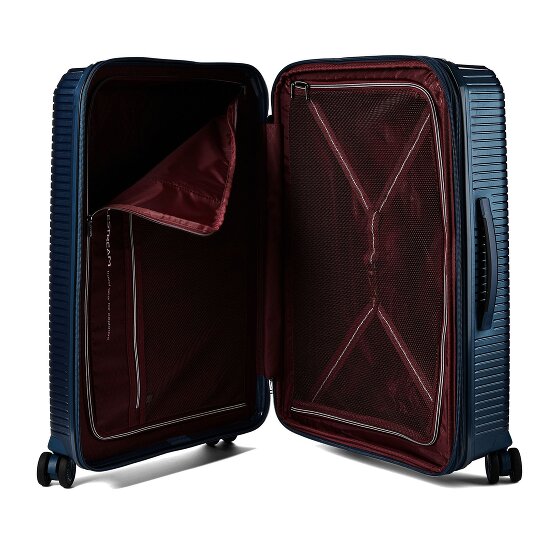 Polestream Paris 4 wielen Kofferset 3-delig met uitbreidingsplooi