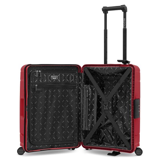 Redolz Essentials 15 Cabinewagen met 4 wielen, 55 cm, met driepuntssluiting