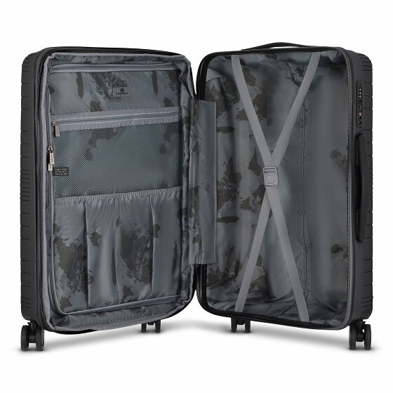 Franky Dallas 3.0 4 wielen Trolley M 65 cm met uitbreidingsplooi