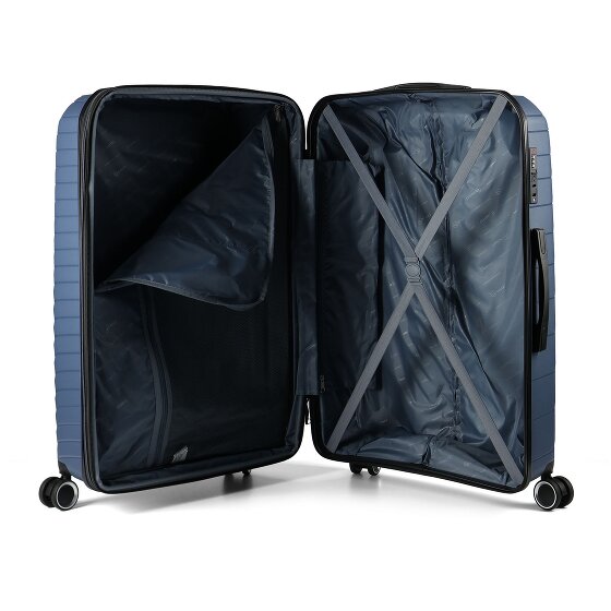 Benzi 5808 4 wielen Trolley 74 cm met uitbreidingsplooi