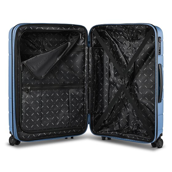 Redolz Essentials 11 4 wielen Trolley 66 cm met uitbreidingsplooi