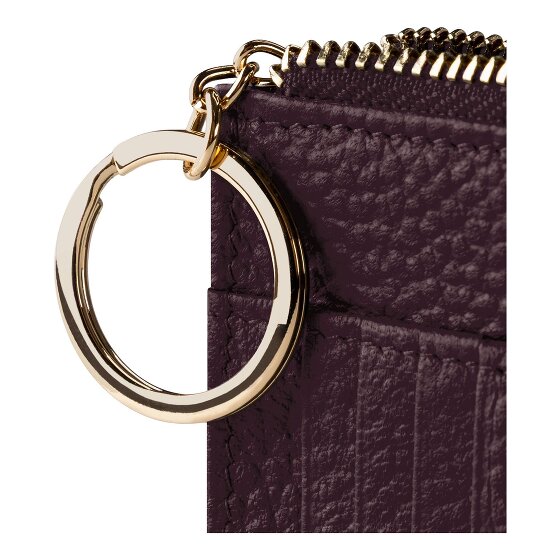Lazarotti Bologna Leren sleutelhanger Kaarthouder leer 11,5 cm met air tag compartiment