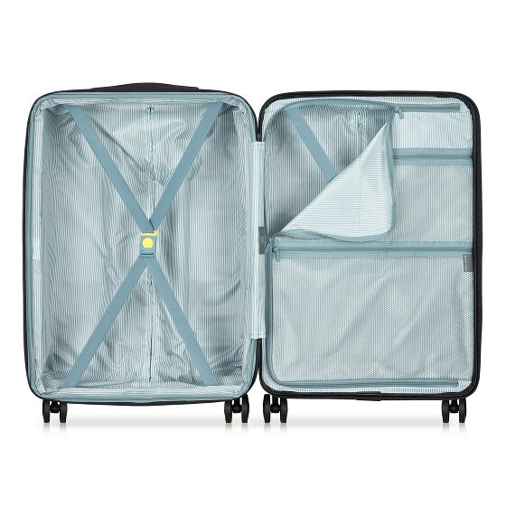 Delsey Paris Air Armour 4 wielen Kofferset 3-delig met uitbreidingsplooi