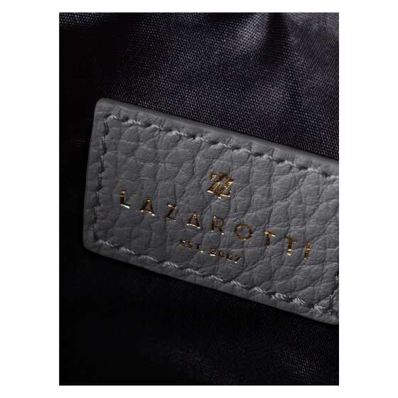 Lazarotti Bologna leeren pochette schoudertas 22 cm