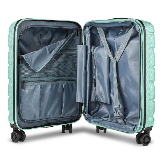 Franky Munich 4.0 4 wielen Cabinewagen S 53 cm met uitbreidingsplooi