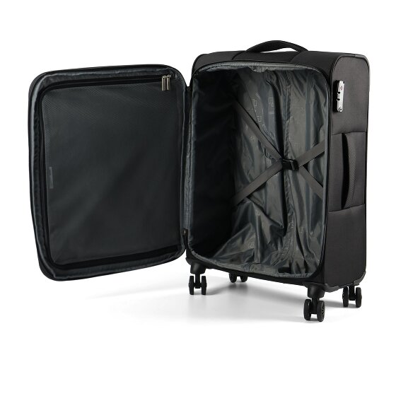 American Tourister Nitestream 4 wielen Kofferset 3-delig met uitbreidingsplooi