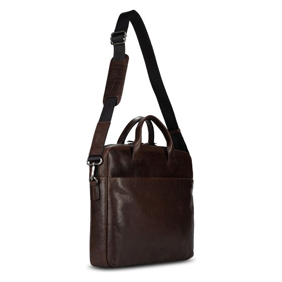 Jost Glasgow Aktentas Leder 37 cm Laptopvak