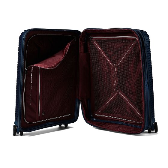 Polestream Paris 4 wielen Cabinewagen 55 cm met uitbreidingsplooi