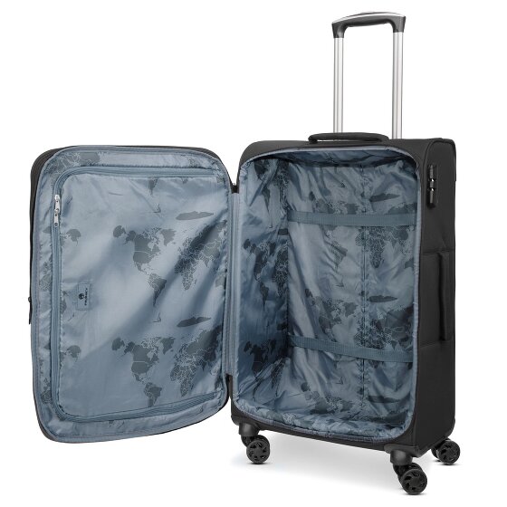 Franky Melbourne 3.0 4-wiel trolley 69 cm met uitbreidingsplooi