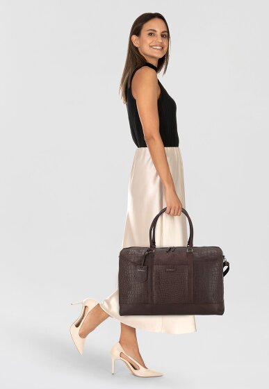 Burkely Cool Colbie Weekender reistas Leer 51 cm