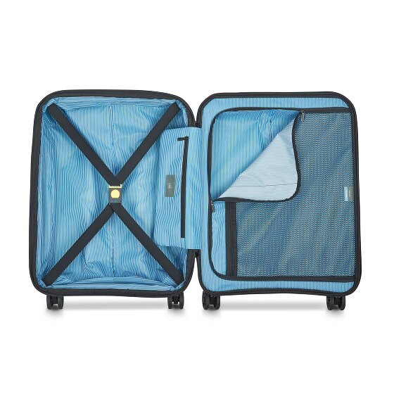 Delsey Paris Lutece Se 4 wielen Cabinewagen 55 cm met uitbreidingsplooi