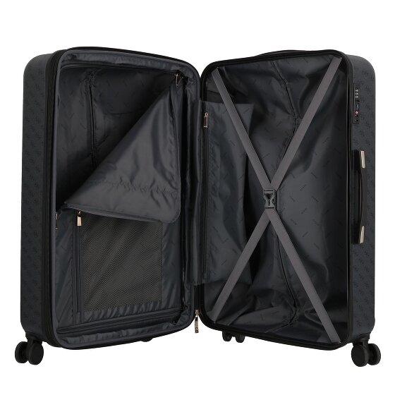 Guess Jesco 4 wielen Trolley 77 cm met uitbreidingsplooi