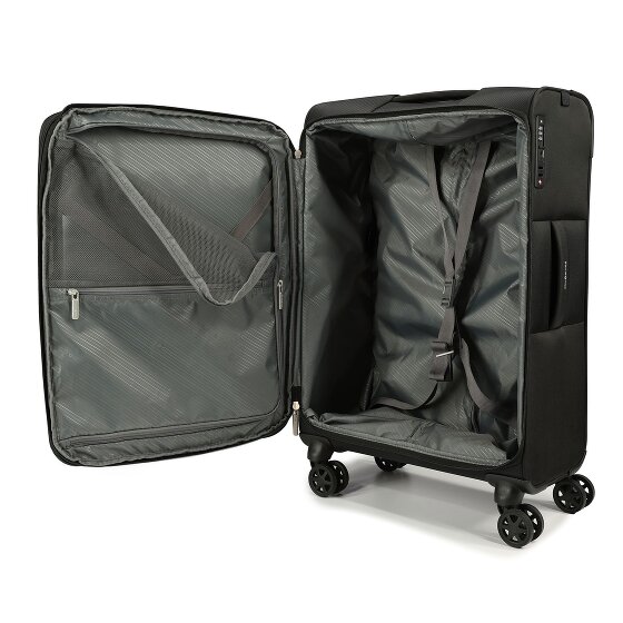 Samsonite Base Breeze 4 wielen Trolley 67 cm met uitbreidingsplooi