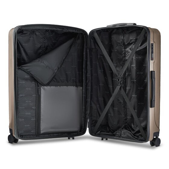 Police New York 4 wielen Trolley L 72 cm met uitbreidingsplooi