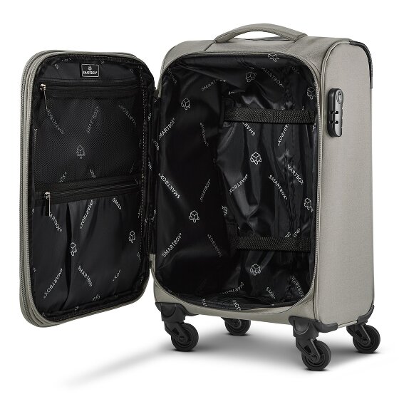 Smartbox Edition 04 4 wielen Cabinewagen 55 cm met uitbreidingsplooi