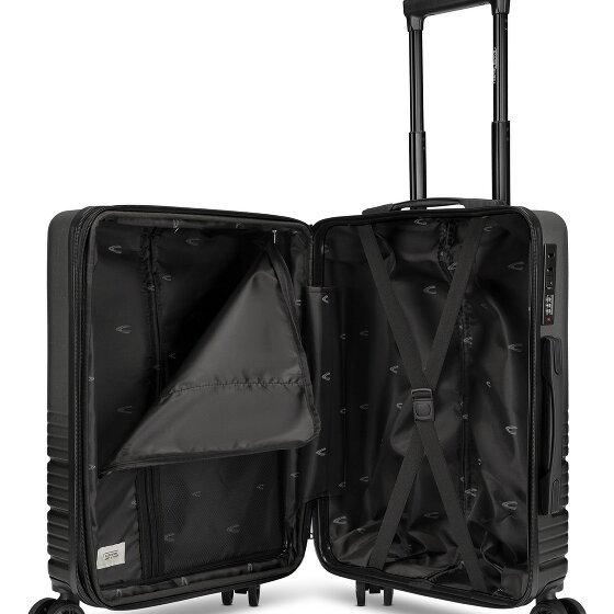 camel active Hanoi 4 wielen Cabinewagen S 55 cm met uitbreidingsplooi